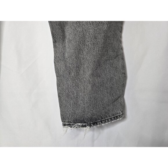 Agolde Jeans Womens Grey Denim 90’s Crop Size 28- READ INFO - Picture 8 of 16
